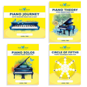 4 Book Yellow Series Discounted Package: Introductory Two (Shilla Hekmat Piano Method)