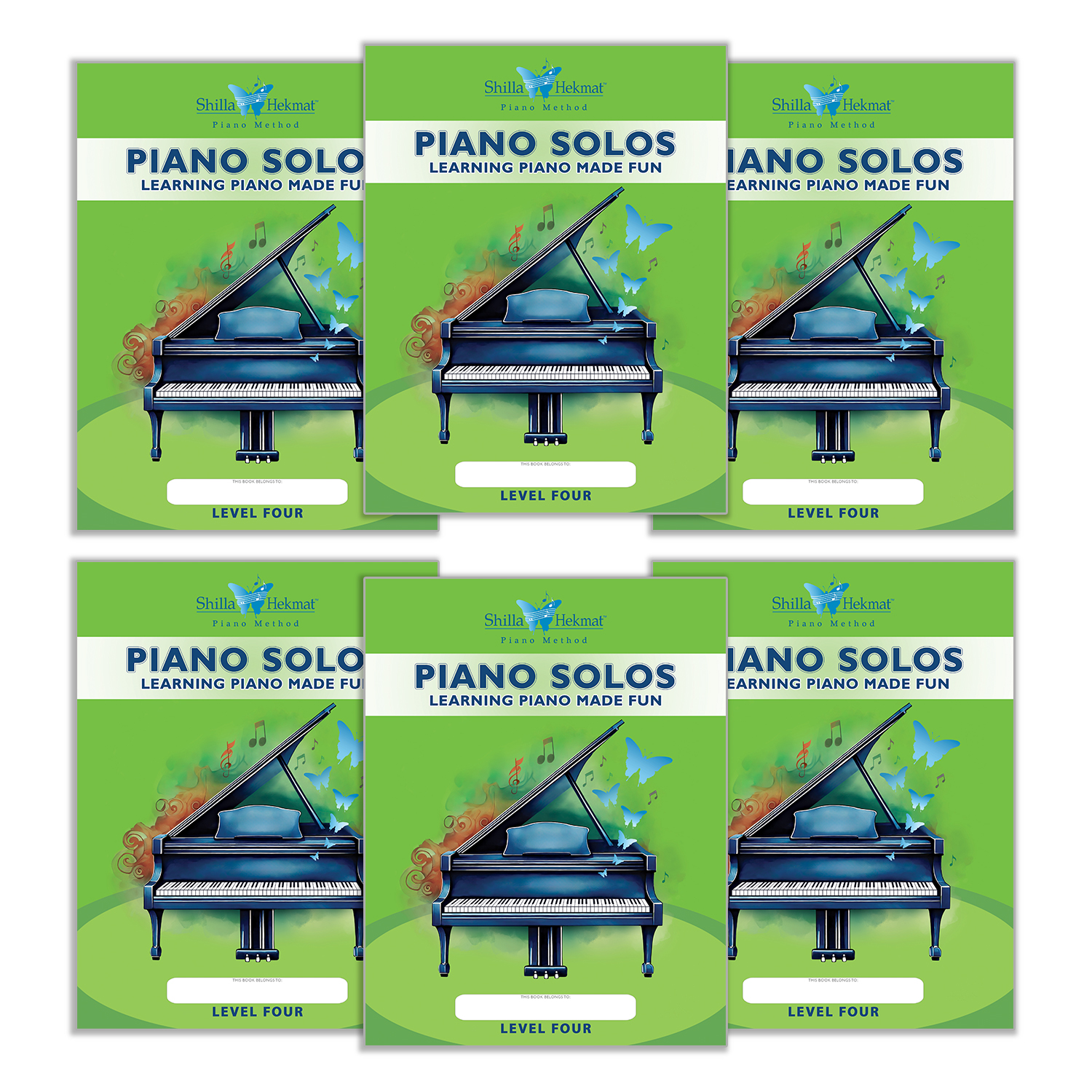 BULK (6-pk) | Piano Solos - Learning Piano Made Fun