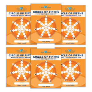 BULK (6-pk) | Circle of Fifths - Game Based Approach to Piano Technique