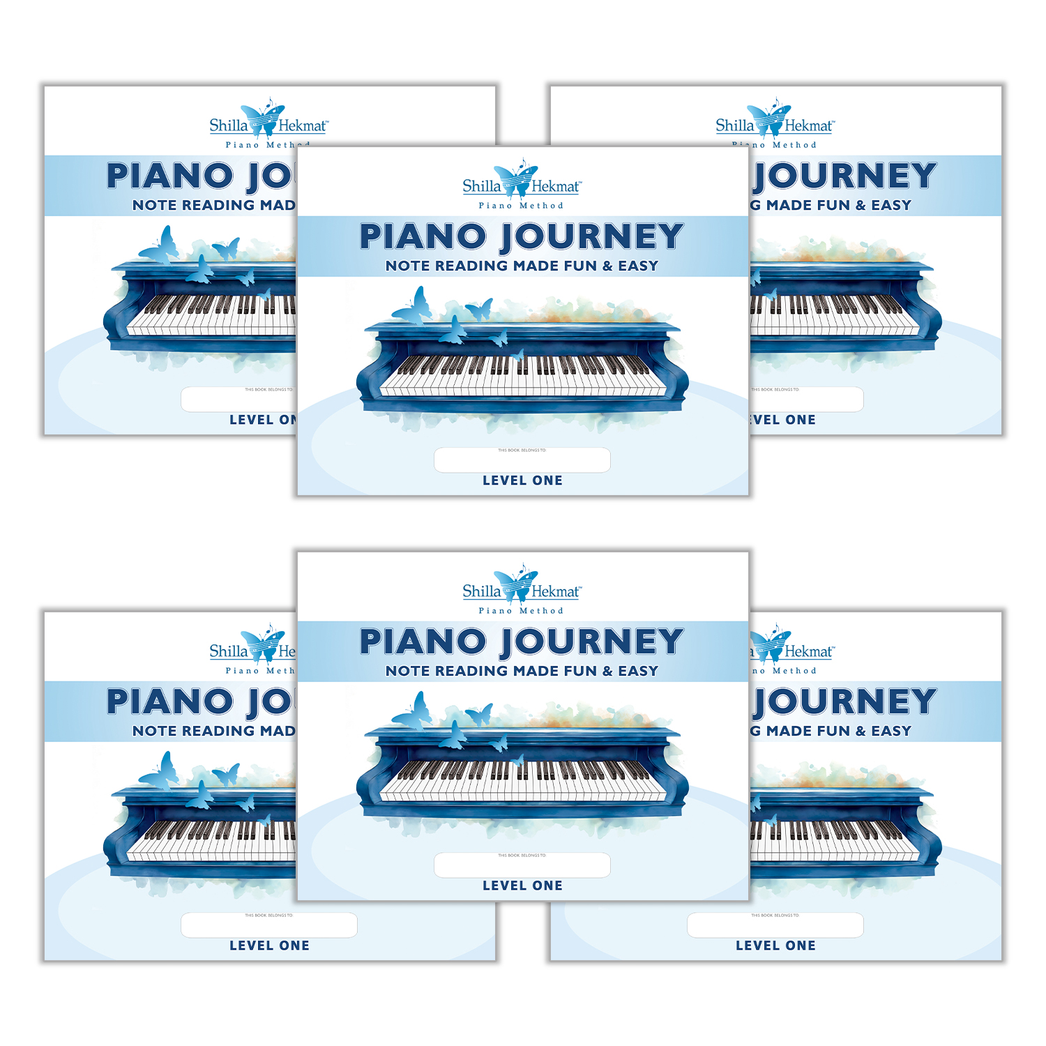 BULK (6-pk) | Piano Journey - My First Note-Reading Book