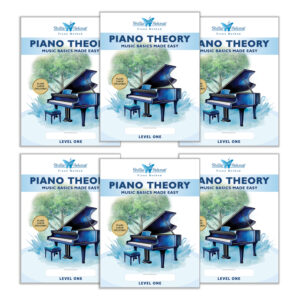BULK (6-pk) | A Step-by-Step Piano Theory Workbook